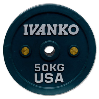 Ivanko Calibrated Olympic Bumper Plates (Competition)