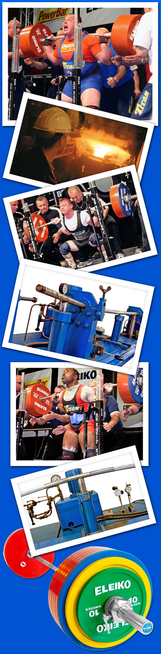 Eleiko Powerlifting Bars and Plates