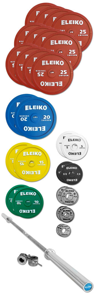 The Emperor Eleiko Powerlifting Set