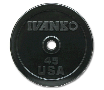 Ivanko Weightlifting Bumper Plates (Training)
