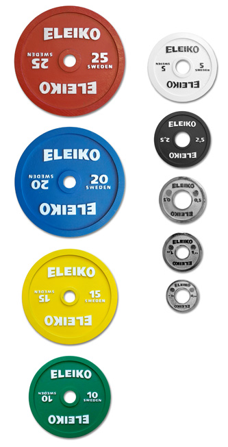 Eleiko Calibrated Powerlifting Plates